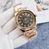 Modeuhr, Herren-Designeruhr, Golduhr, hochwertige 42-mm-Mechanik, automatisches Zifferblatt, Edelstahl-Handschlaufe, wasserdichte Handwerksuhr, Luxus-Markenuhren