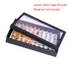 Jewelry Boxes 100 Slots Rings Display Stand Storage Box Ring Box Jewelry Organizer Holder Show Case Casket #228405 231218