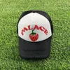 Casquettes de boule de mode pour hommes tendance grande circonférence de la tête Palace fraise camionneur Hat263i