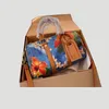 23FW Damen Luxurys Designer Onthego Speedy Flower Totes Handtasche Shouder Crossbody Damenhandtaschen Beutel Geldbörse Messenger Bag 25 cm