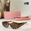 3styles High-Quality Fashion Letter Logo Women's Sunglasses with Gift Box