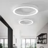 Plafondverlichting LED Modern Ijzer Acryl Rond 5cm Hoogte DIY Lights.LED Light.Ceiling Lamp Lamparas De Techo Voor Foyer Slaapkamer