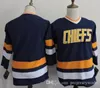 Ungdom Hanson Brothers Charlestown #16 Jack Hanson #17 Steve #18 Jeff #blank Hanson Slap Shot Movie Hockey Jerseys 59