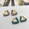 bottegaly venettaly jiabaodie Triangle Earrings Fashion Sense lapis lazuli tiger eye geometric earrings for women
