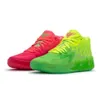 2023 Top Femmes Lamelo Ball Mb 01 Chaussures de basket-ball Rick Rouge Vert Galaxy Violet Noir Rouge Bleu Queen Buzz Enfants Melo Baskets Tennis Wi