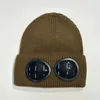 Beanie Schädelkappen Warme Skimaske Hut Männer Winter Winddichte Brille Strickmütze Outdoor Gehörschutz Sport Kalt Garros 231219