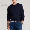 Толстовка с капюшоном esstenials с круглым вырезом Mile Wile Polo, мужской классический свитер, вязаный хлопковый зимний джемпер для отдыха, пуловер, 11 цветов