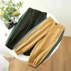 New baby pants high quality girl boy britches kids designer clothes Size 100-140 khaki children trousers Dec05