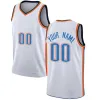 Custom Mens Women Youth'oklahomas''Basketball Jersey Thunders 9 Davis Bertans 6 Jaylin Williams 2 Shai''gilgeous-Alex Ander'7 Chet Holmgren 5 Luguentz Dort