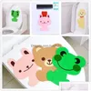 Wc-stickers Vilten sticker Cartoon deodorant Drop Delivery Home Garden Decor Decoratief Dhcxc