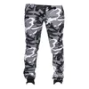 Männer Hosen Kordelzug Bund Hosen Camouflage Druck Joggen Für Herbst Winter Sport Casual Elastische Taille