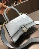 Torby projektanta damska Krokodyl Wzór modne torby na ramieniu Crossbody Crossbody Half Moon Luxury uchwyt skórzany Klasyczne portfele vintage torba 007#