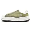 Classic Maison Mihara Yasuhiro Zapatos lienzo bajo para hombres Trainers para hombres Mmy Sneakers verde blanco blanco amarillo al aire libre zapatos retro gran tamaño con caja