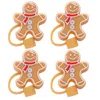 Bicchieri usa e getta Cannucce 4 pezzi Tappi di cannuccia Toppers per bicchieri Decorazioni natalizie Decorare gel di silice Punte riutilizzabili Bambino