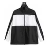 Mens Jacket Coat 2023 Fashion Brand Springsummer Unisex New Oreo Black and White Combination Womens Casual Loose Sprint Shirt S0l6