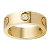 Amor parafuso anel mens anéis clássico designer de luxo jóias mulheres titânio liga de aço banhado a ouro prata rosa nunca desbota não 250y