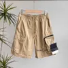 Herenontwerper Shorts Zakken Werken vijfdelige broek Stenen Dames zomer Zweten Multifunctionele dij Korte Casual High Street Fashion 853 95