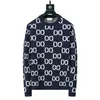 New Women And Mens Designer Sweaters Retro Classic Luxury Sweatshirt men Classic plaid stripe jacquard Round neck comfortable knitting Jumpers keep warm