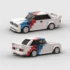 Andra leksaker Supercar City Speed ​​Racing Sports Car E36 Model Building Moc Racers Vehicle Garage Technique Bricks Kids Toy 231218