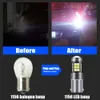 New Decorative Lights 2pcs P21W BA15S Canbus No Error LED Reverse Light Bulb Backup Lamp For Citroen C1 C2 C3 2002-2021 C4 2004-2016 C5 C8 DS3 DS4 DS5