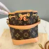 Fashion bucket Drawstring bag Luxury Designer Womens Clutch Bags Genuine Leather Cross Body Totes handbag Basket Shoulder Bags