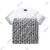 24SS hommes grande taille t-shirt paris t-shirt de luxe lettre imprimée t-shirts décontracté coton été designer t-shirts noir blanc tops tee XS