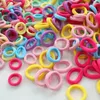 Accessori per capelli Fasce per elastici per capelli da 500 pezzi Copricapo per ragazze elastici per bambini