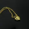 Hartvormige ketting Designer T-sieraden Luxe merkkettingen voor damesmode Goud Jewerly zilveren kettingen Damessieraden CYD23121904-6