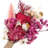 Decorative Flowers 2 Pcs Mini Dried Bouquet Decoration Reed DIY Supplies Boutonniere Floral For