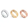 Tiffanyes Pierścienie Projektantki Kobiety Oryginalne Pierścienie wysokiej jakości Biżuteria Moda Sterling Srebrny złoto Double Classic Rose Gold Pierścień z męską parą pierścienia parą