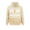 Erkek Hoodies Erkekler İçin Komik Tekne Bira Şarap Tekne Kaptan Mizah Basılı Uzun Kollu Sweatshirt Kış Spor Giyim