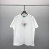 23SS Designer Letter Printed T Shirts TEE Bluza Moda High Street krótkie rękawy Summer Casual T-shirt Mężczyźni Mężczyzny Kobiety Załoga Sukienki na szyję