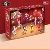 8 pcs/set The amazing digital circus children puzzle toy building block toys Christmas Gift For Kids With Retail Packaging