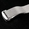 Watch Bands High Quality 20mm 22mm Milanoo Stainless Steel Watch Strap For Omega Seamaster 300 Diving 007 Agent Bracelet Currency 233H