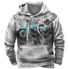 Mens Hoodies Moletons Vintage 3D Moto Imprimir Roupas Rota 66 Camisola Moda Hoodie Streetwear Jaqueta Casual Para Homens Moletom Oversize 231218