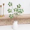 Decorative Flowers Artificial Green Plants Fake Long Branch Leaves For Home Wedding Indoor Garden Decoration Vase Living Room Table DIY