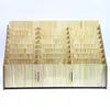 Wooden Storage Box Creative Desktop Office Meeting Finishing Grid Multi Cell Phone Rack Shop Display Organizer Mobile Phone Manage292t