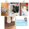 Cat Furniture Scratchers Scratching Board Protection Post Grinding Claw Scratch Corrugated Paper Wear resistant Nest Accessories 231218