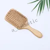 In stock!Manufacturers wholesale bamboo air cushion comb scalp massage health care airbag combs home daily hair straight hairs large board comb