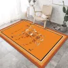 Alfombra de pasillo de marca de calidad, alfombra para suelo, mesita para café de sala de estar, dormitorio, alfombra con letras bonitas