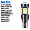 Nya dekorativa lampor 2x T15 CanBus LED omvänd glödlampa W16W -lampa för Kia Rio 2 3 4 Sedona Seltos Sorento Soul Sportage Stinger Stonic Venga Xerce