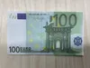 Banknoty Symulacja Euro Waluty Props Partia Zabawy Fałszywe pieniądze Euro Kopiuj pieniądze rzeczywisty rozmiar 1: 2