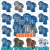 14 Amon Ra St Football Jersey 26 Jahmyr Gibbs 87 Sam Laporta 20 Barry Sanders 16 Jared Goff 32 Brian Branch 9 Jameson Williams 5 David Montgomery Malcolm Rodriguez