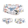 Underpants Men's Underwear Briefs Knickers Sexy Print Male Nylon Breathable Soft Seamless Intimates Panties