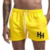 Mäns shorts trender ficka badkläder man sommar tryckt shorts gym kort byxor män fitness coola byxor man jogging strand shortl231218