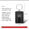 2024 New Electric USB Charging Metal Windproof Flameless Portable Lighter For Keychain Gadgets Men Gifts