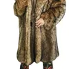 Heren Bont Faux Heren Luxe Winter Lange Trenchcoat Jas Warm Dikker Pluizige Fuzzy Vest Parka Uitloper Chaquetas Hombre 231218