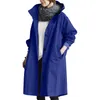 Trenchs de femmes polyvalent automne style décontracté manteau femmes mi-longueur tempérament taille jusqu'à 8 couleurs taille veste à manches longues exquis p