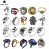 Dark Souls Ring Havel's Demon's Scar Chloranthy Pierścienie Cosplay Akcesoria Anillos dla mężczyzn Drop Jewelry221J
