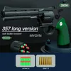 ZP5 Revolver Darts Blaster Plastic Pistool Schieten Armas Shell Uitwerpen Model Launcher voor Kinderen Volwassenen Jongens Verjaardagscadeautjes